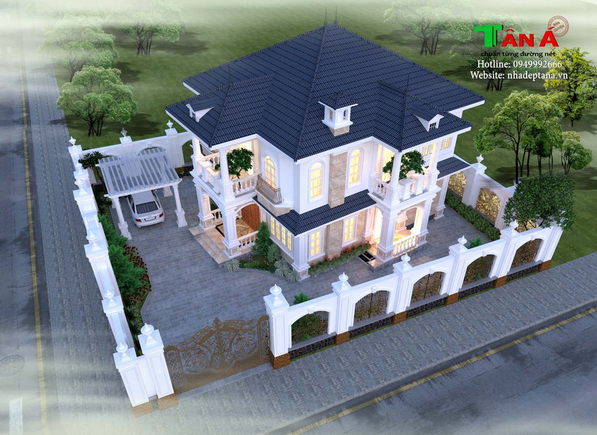 biệt thự 2 tầng nghệ an