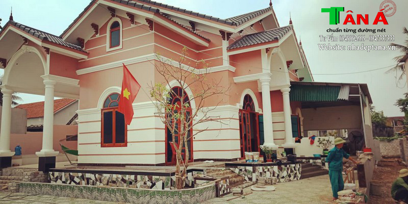 Mẫu nhà vườn cấp 4 tại Diễn Châu - Nghệ An