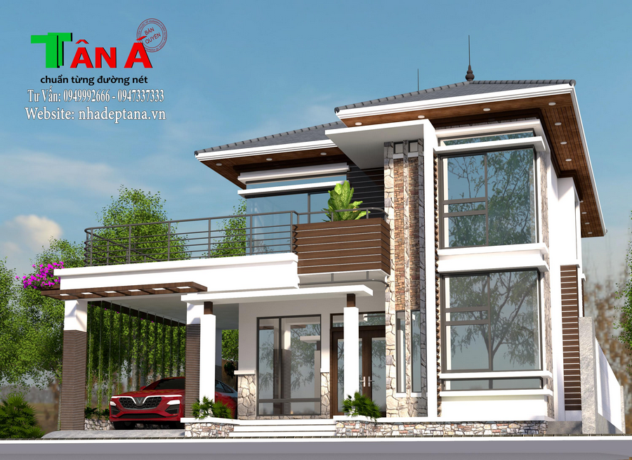 nhà hiện đại tại Vinh
