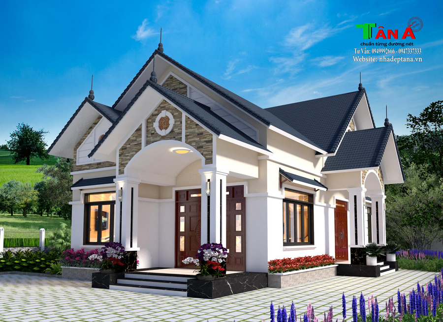 mẫu nhà cấp 4 đẹp