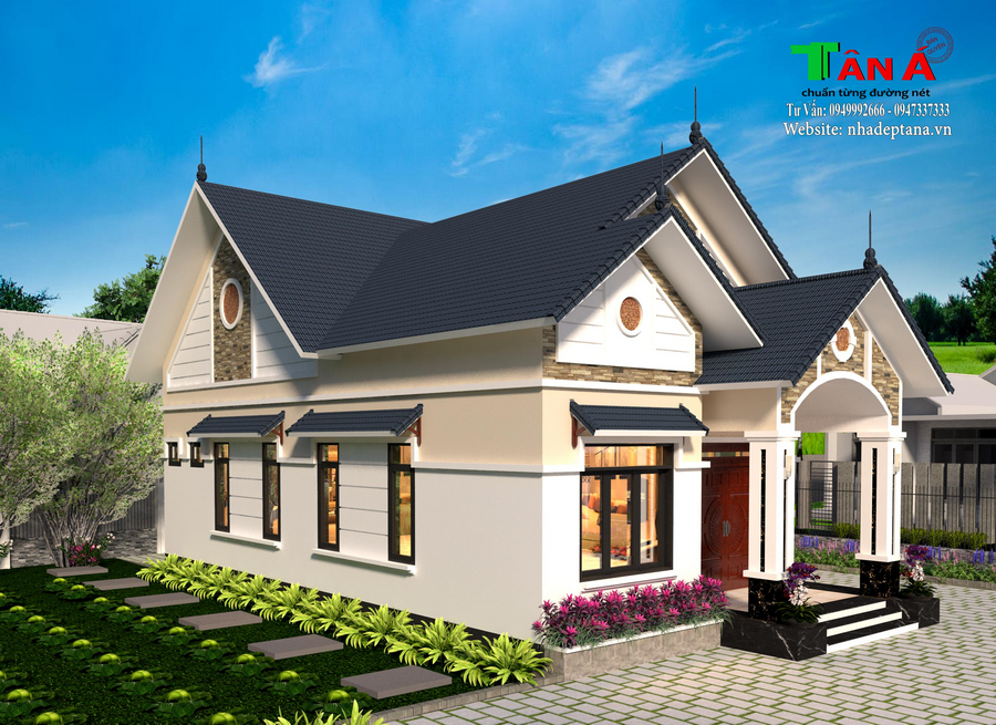 Mẫu nhà cấp 4 đẹp