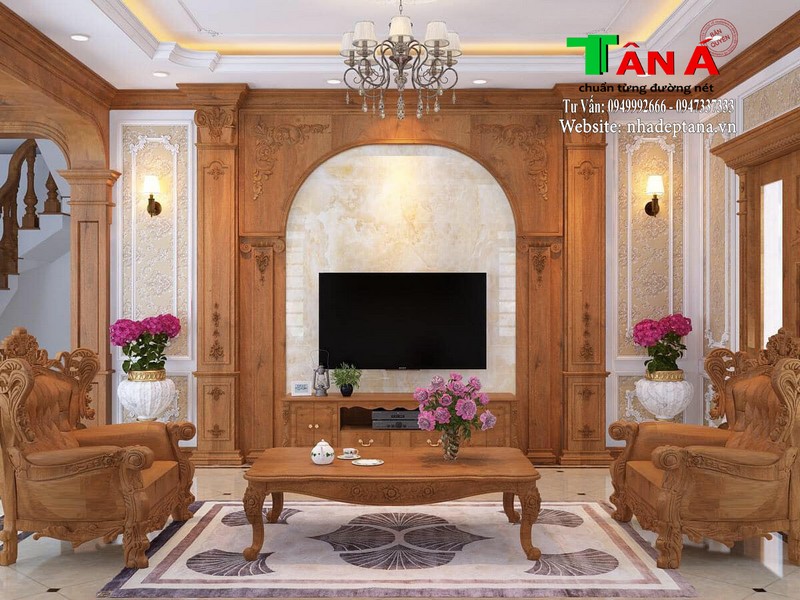 Thiết kế nội thất đồ gỗ đẹp tại Nghệ An - Hà Tĩnh