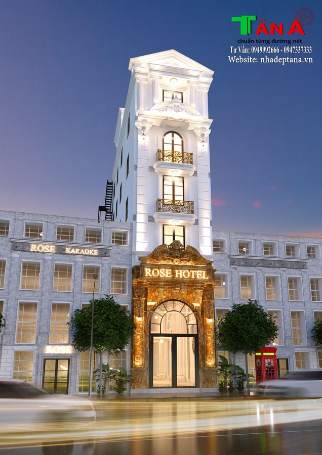 mẫu khách sạn đẹp tại Nghệ An