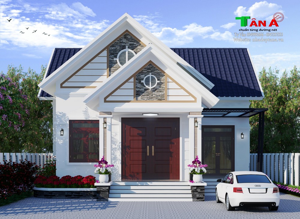 Hình ảnh phối cảnh của mẫu thiết kế