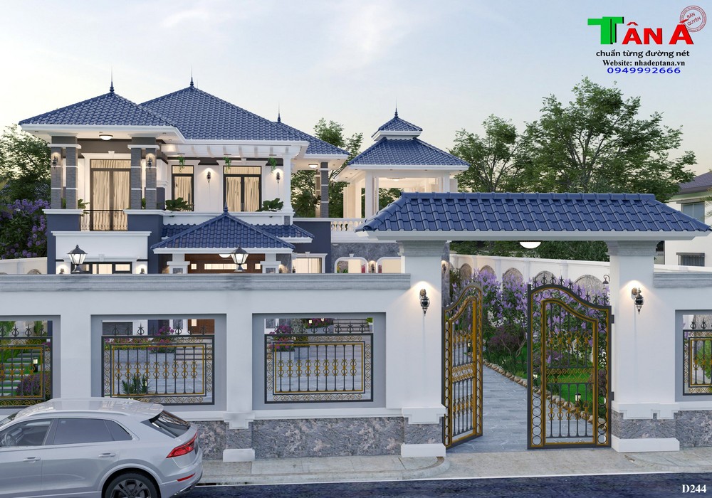 Biệt thự hiện đại mái nhật tại Nghi Lộc - Nghệ An
