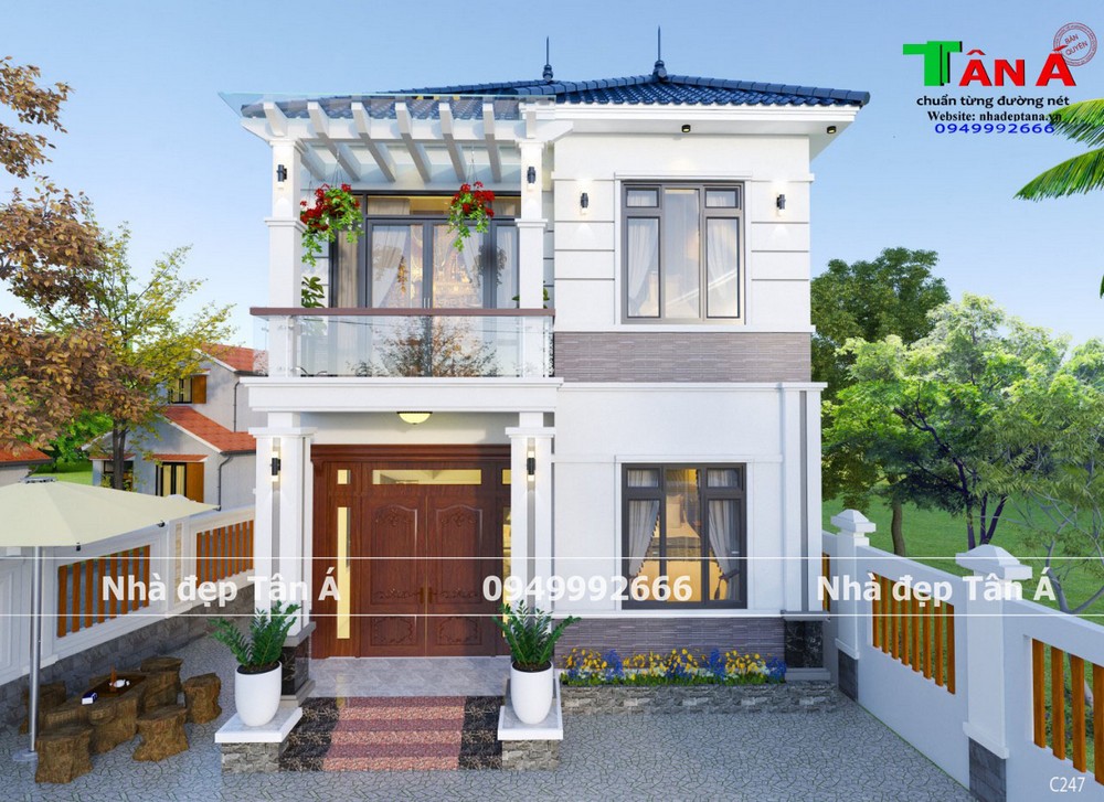 Thiết kế biệt thự  Nhà Đẹp Tân Á Thiết kế nhà đẹp Nghệ An  Hà Tĩnh