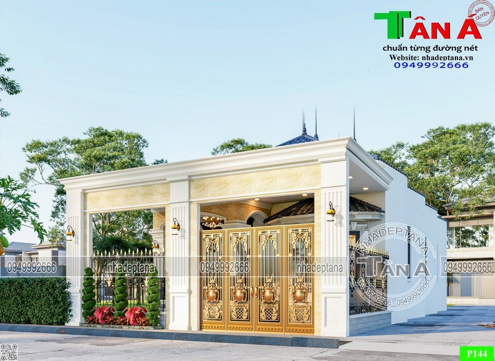 Mẫu cấp 4 đổ sàn đẹp tại Cẩm Xuyên