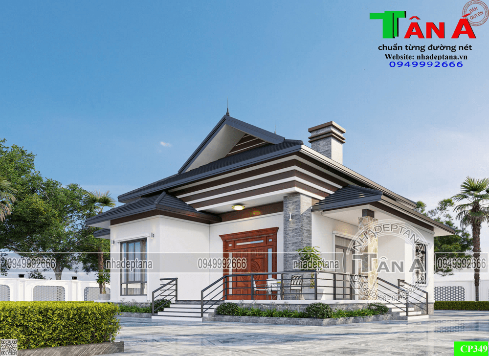 Mẫu nhà cấp 4 mới lạ tại Thanh Hóa