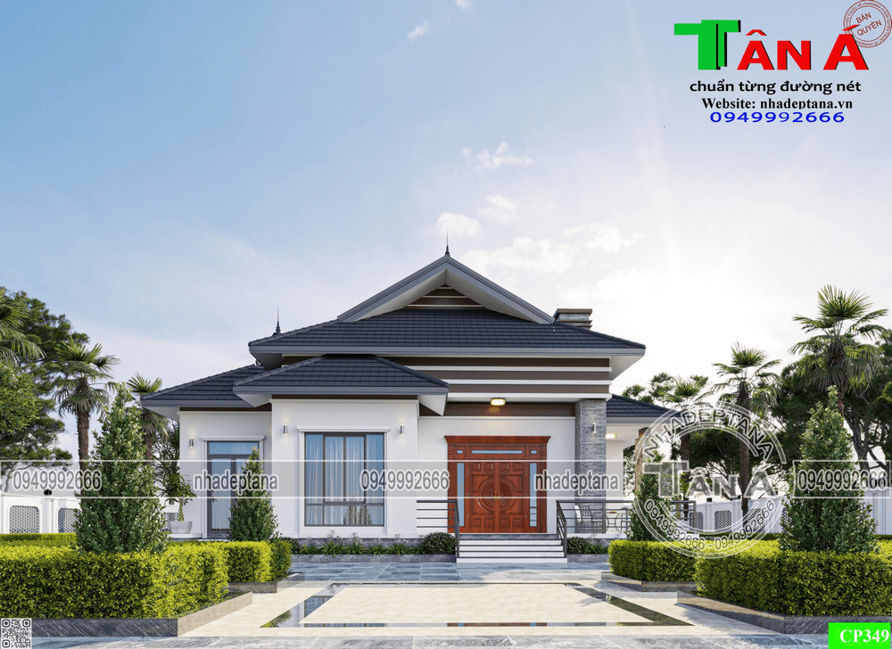 Mẫu nhà cấp 4 mới lạ tại Thanh Hóa